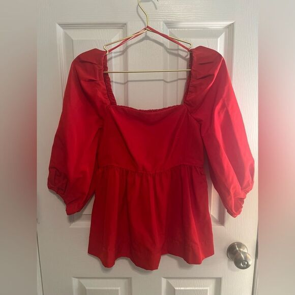 Free Assembly Scarlet Blouse - Picture 4 of 7